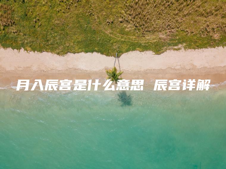 月入辰宫是什么意思 辰宫详解