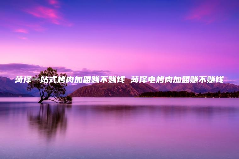 菏泽一站式烤肉加盟赚不赚钱 菏泽电烤肉加盟赚不赚钱