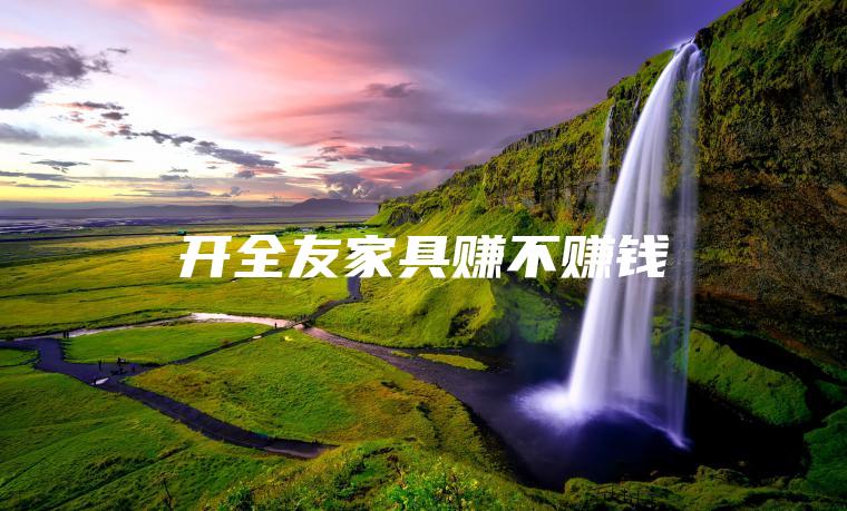 开全友家具赚不赚钱
