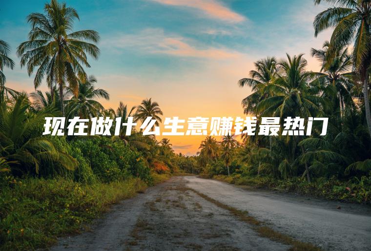 现在做什么生意赚钱最热门