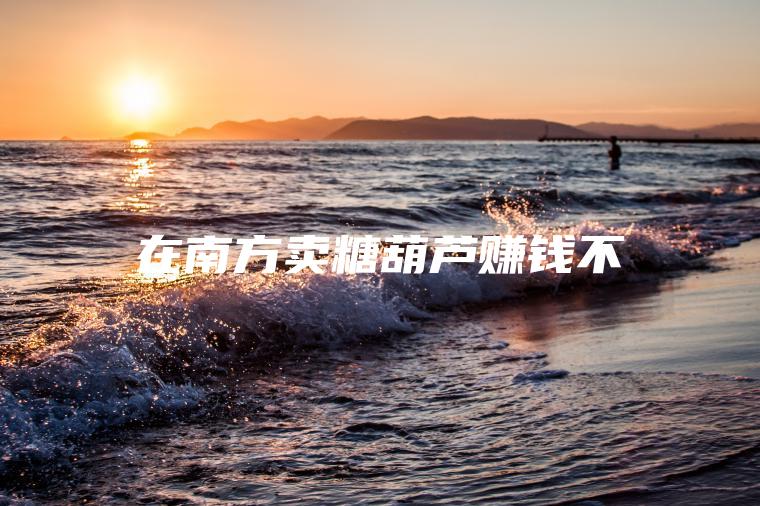 在南方卖糖葫芦赚钱不