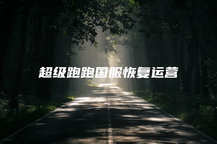 超级**国服恢复运营