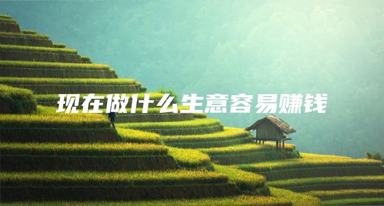 现在做什么生意容易赚钱