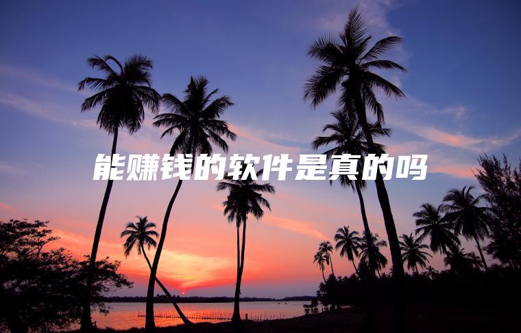 能赚钱的软件是真的吗