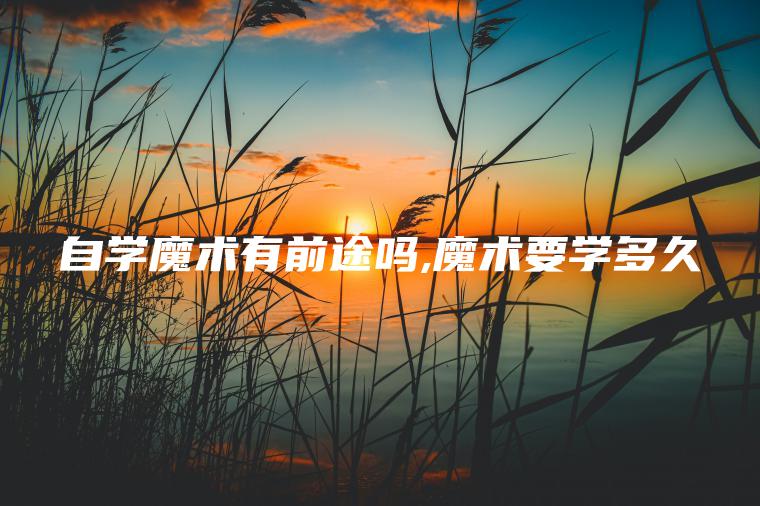 自学魔术有前途吗 魔术要学多久